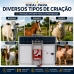 Eletrificador Solar Cerca El&eacute;trica Zebu ZS300i 18 Joules 6300m + Painel 160W + Brinde medidor de bateria