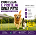Kit Pet Cerca El&eacute;trica Zebu Para C&atilde;es Gatos Galinhas raio 1900m Completo