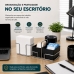Kit Organizador para Caf&eacute; Future Eleganza Preto Porta Guardanapo + Organizador de Sach&ecirc;s A&ccedil;&uacute;car Mexedor Rust Free
