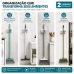 Kit 2 Suportes Porta Vassoura Adesivo Future Facile 5kg