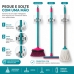 Kit 2 Suportes Porta Vassoura Adesivo Future Facile 5kg