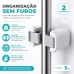 Kit 2 Suportes Porta Vassoura Adesivo Future Facile 5kg