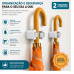 Kit 2 Suportes Porta Vassoura Adesivo Future Facile 5kg