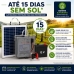 Eletrificador Solar Zebu ZS50i 2 Joules Cerca El&eacute;trica Rural Painel Solar 15W 3000m 12V