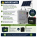 Eletrificador Solar Zebu ZS50i 2 Joules Cerca El&eacute;trica Rural Painel Solar 15W 3000m 12V