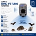 Repelente Ultrass&ocirc;nico Zebu ERMU 1/5 Turbo Para Ratos Morcegos Gamb&aacute;s 150m&sup2; Frequ&ecirc;ncia Ajust&aacute;vel