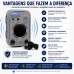 Repelente Ultrass&ocirc;nico Zebu ERMU 1/5 Turbo Para Ratos Morcegos Gamb&aacute;s 150m&sup2; Frequ&ecirc;ncia Ajust&aacute;vel