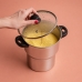 Panela para Cuscuz Inox 3L Forma Tampa de Vidro Compat&iacute;vel com Fog&atilde;o de Indu&ccedil;&atilde;o 803070