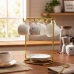 Suporte X&iacute;caras Pires de Caf&eacute; Dourado Future 1124DD