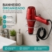 Suporte Para Secador de Cabelo Future Porta Secador Parede Cromado Com Gancho Para Cabo