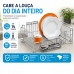 Escorredor de Lou&ccedil;as Future Cromado 14 Pratos 8 Copos Porta Talheres Rust Free 1606