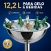 CHAMPAGNEIRA COM PEDESTAL 12,2L FORMA INOX 802088