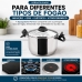 Panela Espagueteira Inox 5L Indu&ccedil;&atilde;o Escorredor Forma 803016