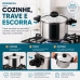 Panela Espagueteira Inox 5L Indu&ccedil;&atilde;o Escorredor Forma 803016