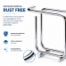 Porta Guardanapos De Mesa Future 1192 Cromado A&ccedil;o Carbono