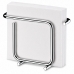Porta Guardanapos De Mesa Future 1192 Cromado A&ccedil;o Carbono