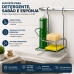 Kit Barra Cozinha 45cm Future + Suporte Detergente Esponja