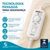 Len&ccedil;ol t&eacute;rmico el&eacute;trico solteiro 220v Sulterm certificado INMETRO unico garantia 3 anos