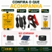 ZB5000 HYBRID ELETRIFICADOR DE CERCA ZEBU BIVOLT, SOLAR E BATERIA 4 Joules 12V