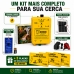 Eletrificador Cerca Zebu ZB5000 4J Painel Solar + Volt&iacute;metro