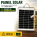 Eletrificador Cerca Zebu ZB5000 4J Painel Solar + Volt&iacute;metro