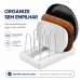 Organizador Regul&aacute;vel Formas Frigideiras Travessas regul&aacute;vel Future 1119bc