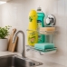 Suporte Cozinha Com Ventosa Detergente Esponja Future 4017