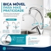 Torneira Monocomando Cozinha Bica M&oacute;vel Cromada