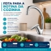Torneira Monocomando Cozinha Bica M&oacute;vel Cromada