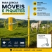 50 Varetas Fibra De Vidro Zebu 120cm 10mm Cerca El&eacute;trica