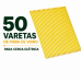 50 Varetas Fibra De Vidro Zebu 120cm 10mm Cerca El&eacute;trica
