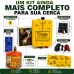 Eletrificador Cerca Zebu ZB5000 4J Painel Solar + Volt&iacute;metro Digital + Fio eletroplastico 1000 m