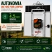 Eletrificador Solar Zebu JAVA300 Para Animais Selvagens