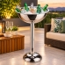 CHAMPAGNEIRA COM PEDESTAL 12,2L FORMA INOX 802088