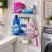 Porta Shampoo Sabonete Future duplo fixa&ccedil;&atilde;o por ventosa 4025