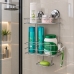 Porta Shampoo Sabonete Future duplo fixa&ccedil;&atilde;o por ventosa 4025