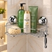 Porta Shampoo Suporte banheiro Cantoneira Ventosa Future 4001