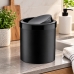 LIXEIRA COZINHA BANHEIRO BASCULANTE 5 LITROS PRETA PLASTICO FUTURE 1216