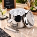 BALDE TÉRMICO PARA GELO COM PINÇA 1 L FORMA INOX 807910