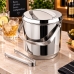 Balde de gelo Inox com tampa pin&ccedil;a e container removivel 2,3L Forma 807909