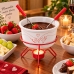 JOGO APARELHO FONDUE MON AMOUR FORMA INOX 801954 5 PE&Ccedil;AS