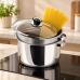 Panela Espagueteira com escorredor Inox 6,8 litros FORMA INOX 8030253 