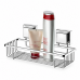 PRATELEIRA BANHEIRO SUPORTE SHAMPOO VENTOSA CROMADO FUTURE 8050