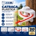 Catraca Pl&aacute;stica Para Cerca Fio Eletropl&aacute;stico Zebu 20un