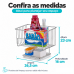 Cesto Multiuso Lavanderia com Base para escova/sab&atilde;o 1068 FUTURE