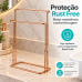 Porta Toalha banheiro rosto m&atilde;os Bancada rose gold Future 1171RG