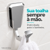 Gancho cabide de parede banheiro lavabo cromado