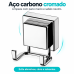 Gancho de parede cabide banheiro ventosa cromado Future 8055