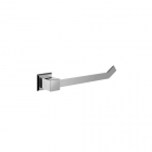 Kit banheiro inox Quadrado 5 peças porta toalha banho rosto porta papel higienico cabide sabonet