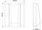 kit 03 und Tampa Válvula Descarga Compativel Deca E Docol acabamento metal